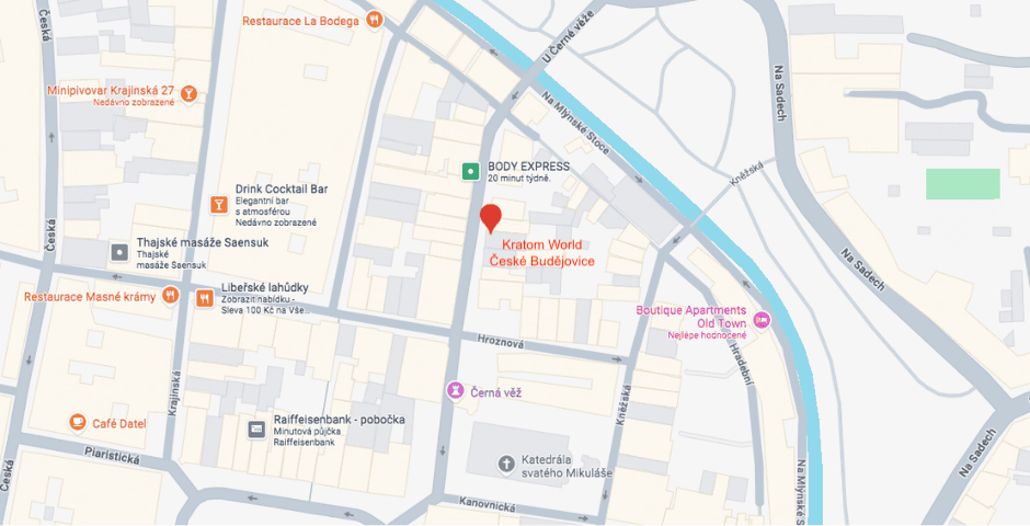 kratom world ceske budejovice prodejna pobocka