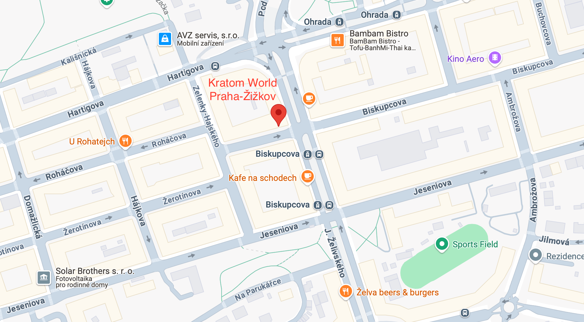 kratom world pobočka praha žižkov